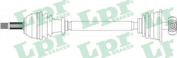 LPR DS39132 - Arbre de transmission cwaw.fr