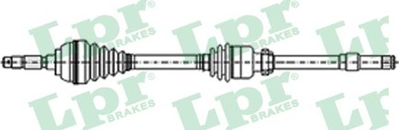 LPR DS30026 - Arbre de transmission cwaw.fr