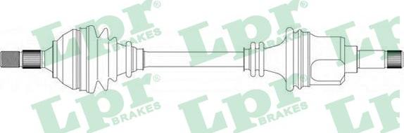 LPR DS38043 - Arbre de transmission cwaw.fr