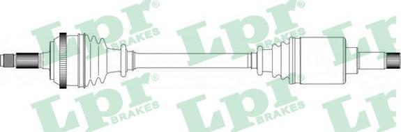 LPR DS38061 - Arbre de transmission cwaw.fr