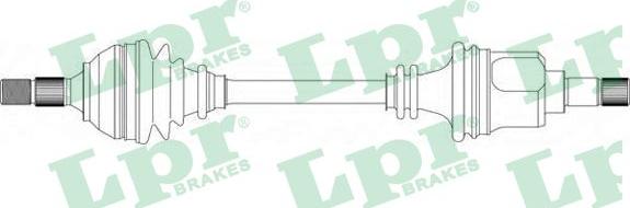 LPR DS38067 - Arbre de transmission cwaw.fr