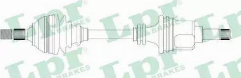 LPR DS38017 - Arbre de transmission cwaw.fr