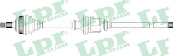 LPR DS38086 - Arbre de transmission cwaw.fr