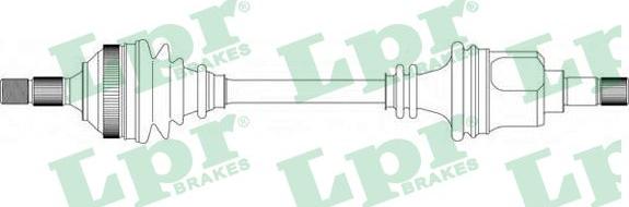 LPR DS38083 - Arbre de transmission cwaw.fr