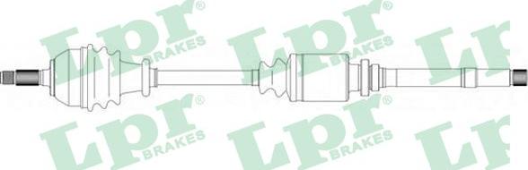 LPR DS38072 - Arbre de transmission cwaw.fr