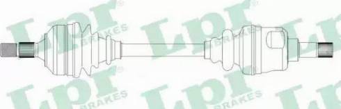 LPR DS38145 - Arbre de transmission cwaw.fr