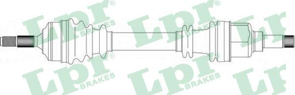 LPR DS38139 - Arbre de transmission cwaw.fr