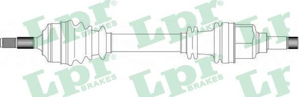 LPR DS38135 - Arbre de transmission cwaw.fr