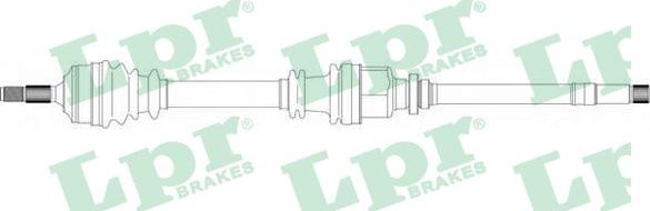 LPR DS38136 - Arbre de transmission cwaw.fr