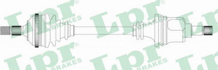 LPR DS38132 - Arbre de transmission cwaw.fr