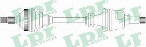 LPR DS38200 - Arbre de transmission cwaw.fr