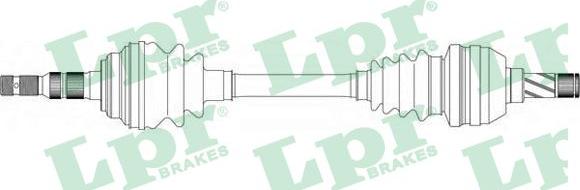 LPR DS37095 - Arbre de transmission cwaw.fr