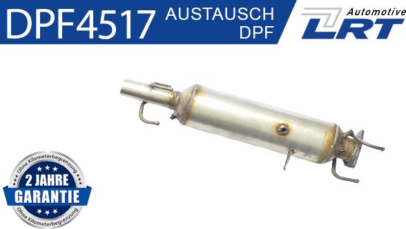 LRT DPF4517 - Filtre à particules / à suie, échappement cwaw.fr