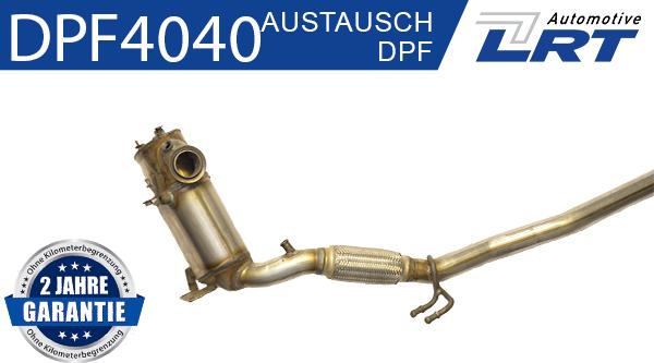 LRT DPF4040 - Filtre à particules / à suie, échappement cwaw.fr