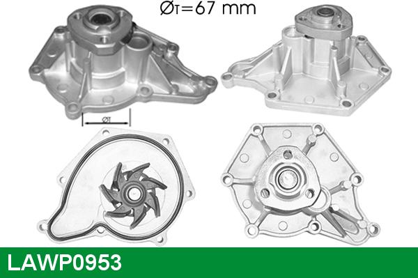 LUCAS LAWP0953 - Pompe à eau cwaw.fr