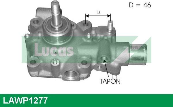 LUCAS LAWP1277 - Pompe à eau cwaw.fr