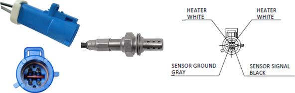 LUCAS LEB622 - Sonde lambda cwaw.fr