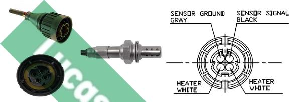 LUCAS LEB5079 - Sonde lambda cwaw.fr