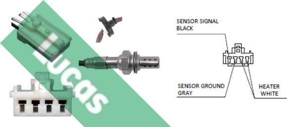 LUCAS LEB5342 - Sonde lambda cwaw.fr