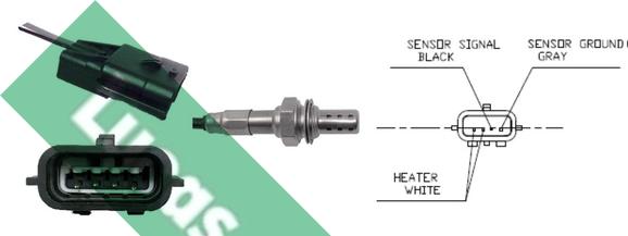 LUCAS LEB5386 - Sonde lambda cwaw.fr