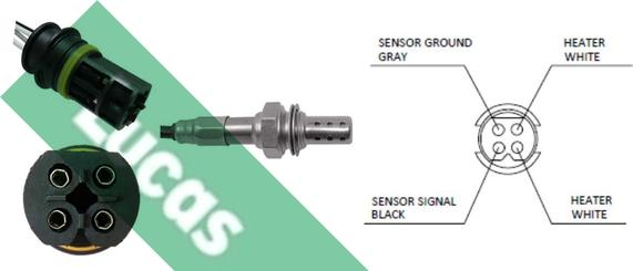 LUCAS LEB704 - Sonde lambda cwaw.fr