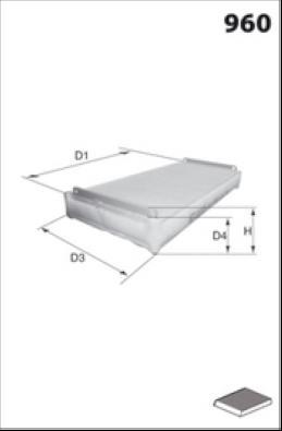 LUCAS LFCP124 - Filtre, air de l'habitacle cwaw.fr