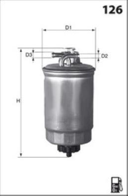 LUCAS LFDF154 - Filtre à carburant cwaw.fr