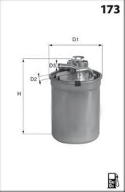 LUCAS LFDF234 - Filtre à carburant cwaw.fr