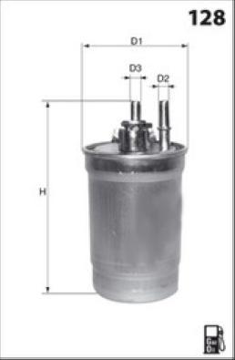 LUCAS LFDF100 - Filtre à carburant cwaw.fr