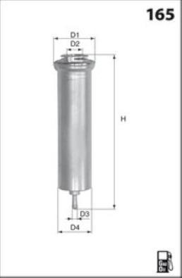 LUCAS LFDF341 - Filtre à carburant cwaw.fr