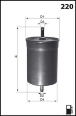 LUCAS LFPF006 - Filtre à carburant cwaw.fr