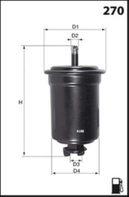 LUCAS LFPF019 - Filtre à carburant cwaw.fr