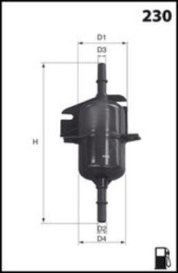 LUCAS LFPF037 - Filtre à carburant cwaw.fr