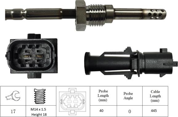 LUCAS LGS6063 - Capteur, température des gaz cwaw.fr