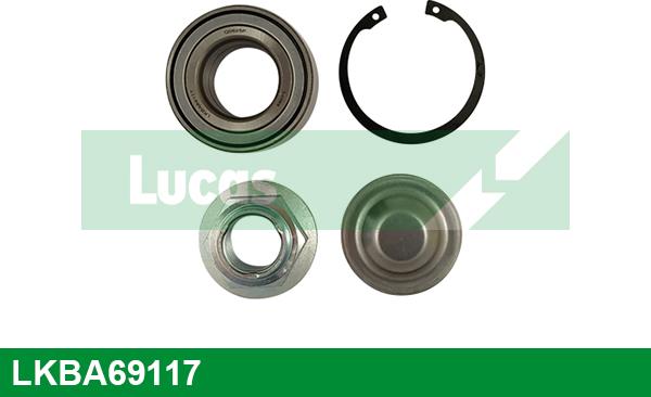 LUCAS LKBA69117 - Kit de roulements de roue cwaw.fr