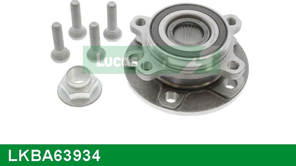 LUCAS LKBA63934 - Kit de roulements de roue cwaw.fr