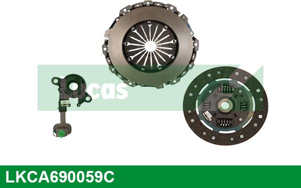 LUCAS LKCA690059C - Kit d'embrayage cwaw.fr