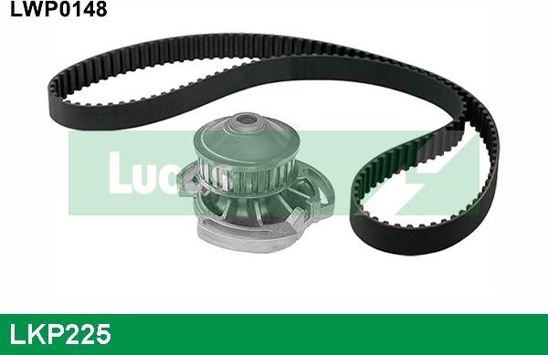 LUCAS LKP225 - Pompe à eau + kit de courroie de distribution cwaw.fr