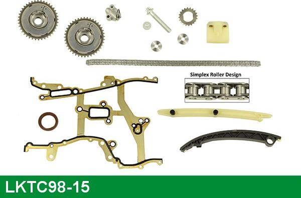 LUCAS LKTC98-15 - Kit de distribution par chaîne cwaw.fr