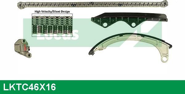 LUCAS LKTC46X16 - Kit de distribution par chaîne cwaw.fr