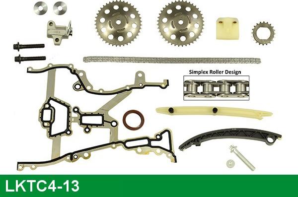 LUCAS LKTC4-13 - Kit de distribution par chaîne cwaw.fr