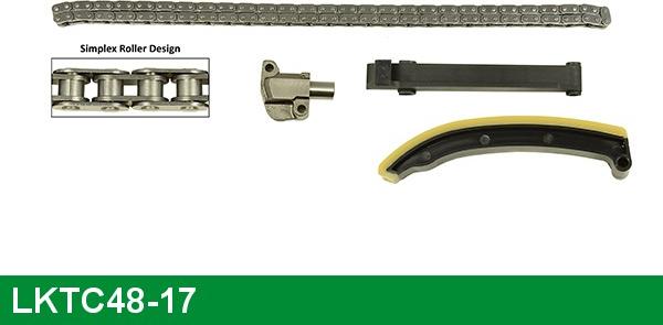 LUCAS LKTC48-17 - Kit de distribution par chaîne cwaw.fr