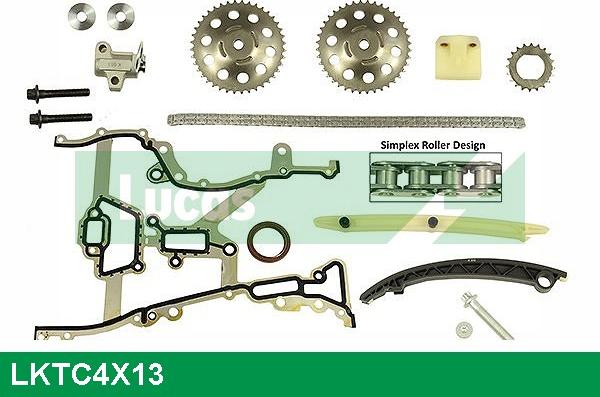 LUCAS LKTC4X13 - Kit de distribution par chaîne cwaw.fr