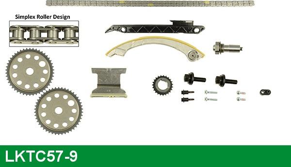 LUCAS LKTC57-9 - Kit de distribution par chaîne cwaw.fr