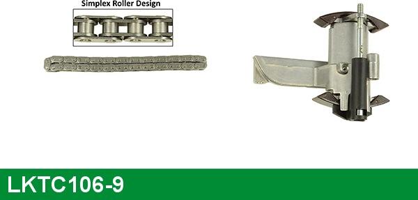 LUCAS LKTC106-9 - Kit de distribution par chaîne cwaw.fr