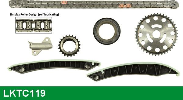 LUCAS LKTC119 - Kit de distribution par chaîne cwaw.fr