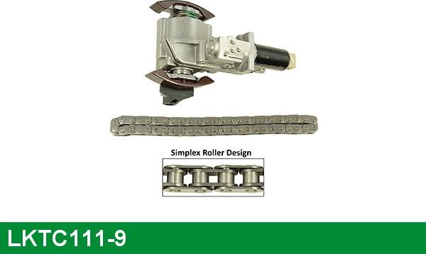 LUCAS LKTC111-9 - Kit de distribution par chaîne cwaw.fr