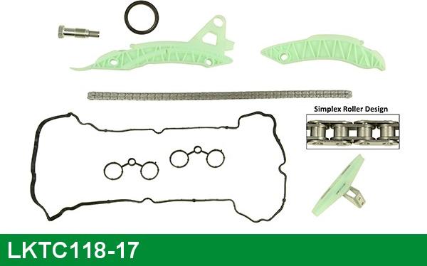 LUCAS LKTC118-17 - Kit de distribution par chaîne cwaw.fr