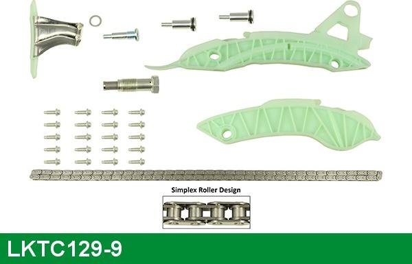 LUCAS LKTC129-9 - Kit de distribution par chaîne cwaw.fr