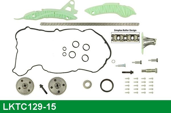 LUCAS LKTC129-15 - Kit de distribution par chaîne cwaw.fr